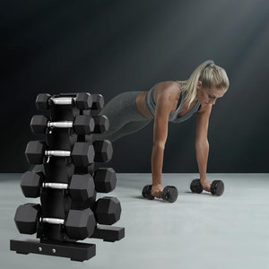 Rastrelliera per <span class=keywords><strong>Manubri</strong></span> Design a Foglia d'Albero <span class=keywords><strong>Porta</strong></span> <span class=keywords><strong>Manubri</strong></span> a 5 Ripiani Supporto per Stoccaggio <span class=keywords><strong>Manubri</strong></span> per Sollevamento <span class=keywords><strong>Pesi</strong></span> - Product Image 3