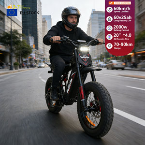 Baolujie M2 EU en Stock, Envío Gratis, Motocicleta Eléctrica de 60V 2000W, 7 Velocidades, 60km/h, Motocicleta para Adultos, Scooter - Product Image 1