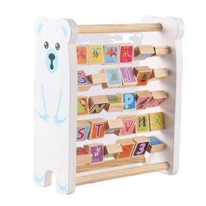 Nouveau Design jouet de maths Montessori jouets de nombres de doigts jouets d'apprentissage de <span class=keywords><strong>boulier</strong></span> d'<span class=keywords><strong>alphabet</strong></span> jouet éducatif pour enfants - Product Image 1