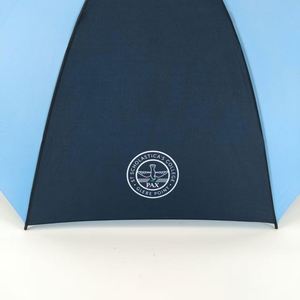 Parapluie de golf coupe-vent 190T en pongé, ouverture automatique, fermeture manuelle, poignée en EVA, durable, impression de logo personnalisée, cadeau d'affaires - Product Image 4