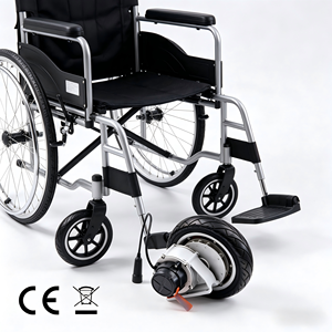 Moteur de moyeu sans balais haute efficacité 24V 250W 10 pouces pour fauteuil roulant électrique, moteur à engrenages pour <span class=keywords><strong>kit</strong></span> de <span class=keywords><strong>conversion</strong></span> de fauteuil roulant - Product Image 2