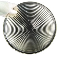 Moule de haute qualité pressé 50-300mm Spot lentille de Fresnel verre Borosilicate lentille de Fresnel pour Spot Light