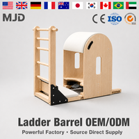 Pilates Ladder Barrel Kayu Oak Mewah dengan Rel Presisi, Pilihan Instruktur Profesional, Harga Pabrik Berkualitas Bersertifikat SGS