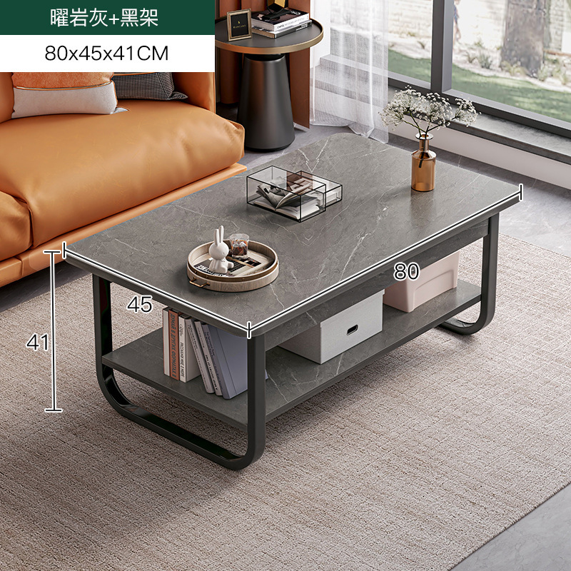 [figura principal] obsidiana roca gris marco negro 80*45*41