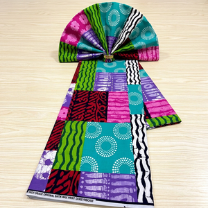 Wholesale Premium Custom African Wax Print Cotton Fabric Ankara Kitenge Logo Design OEM ODM Manufacturer Nigeria Ghana Kenya - Product Image 1
