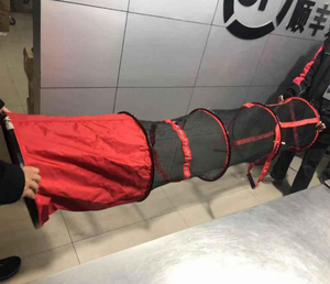 Filet de pêche à la <span class=keywords><strong>carpe</strong></span> en nylon/PE bon marché, filets de conservation avec bâton fabriqué en chine/garde-panier à poisson - Product Image 3