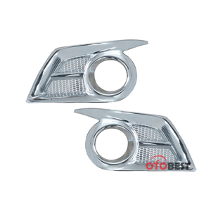 CUBIERTA DE LUZ ANTINIEBLA CROMADA ABS CUBIERTA DE LUZ ANTINIEBLA PARA TOYOTA HILUX <span class=keywords><strong>VIGO</strong></span> CHAMP 2012-2015 ACCESORIOS <span class=keywords><strong>VIGO</strong></span> - Product Image 1