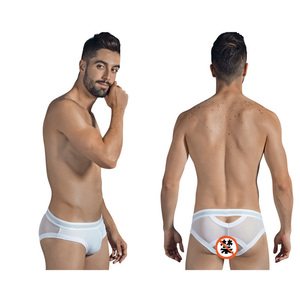 In <span class=keywords><strong>microfibra</strong></span> Gay da <span class=keywords><strong>uomo</strong></span> Jockstrap intimo Sexy-sportivo ritaglio Design traspirante e liscio per la vendita - Product Image 1