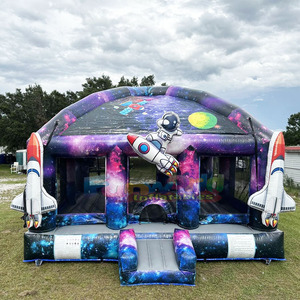 Castillo inflable infantil para fiestas al aire libre, domo inflable tipo moonwalker, castillo inflable comercial para niños. - Product Image 2