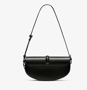 High quality Pu leather fashionable <b>lock</b> women's shoulder bag chic and fashionable custom logo - Product Image 3