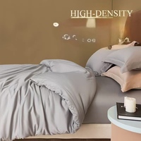 Nouvel ensemble de literie d'été de luxe en coton à fibres longues 2026 – Housse de couette 100 % pur coton, draps de luxe doux et moelleux pour une sensation fraîche