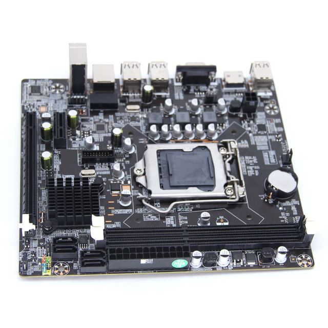 Refurbished Intel H61 Motherboard with Core I3/i5/i7 CPUs LGA1700 Socket DDR4 Memory-Top Selling Desktop Motherboard