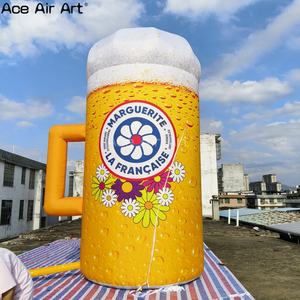 Decoración de copa de Margarita inflable gigante, modelo de bebida de cóctel inflable creativo para fiestas y festivales - Product Image 2