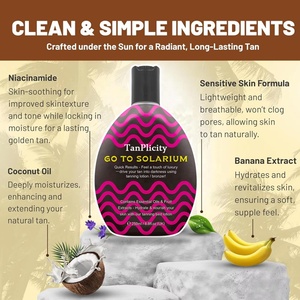 Loción Autobronceadora Natural de Marca Privada, Loción Autobronceadora Oscura sin Sol, el Mejor Bronceador Negro para Loción Autobronceadora en Botella - Product Image 4