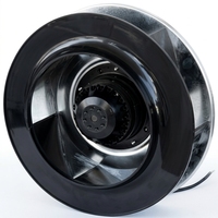XH310FLW5A 110W IP44 Kugellager 380V 1400RPM AC-Serie FLW Rückwärtsgekrümmter Radialventilator mit Aluminiumlegierungsflügeln