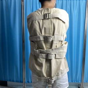Vente en gros de la camisole de force d'asile Vêtements de protection des membres supérieurs pour la sécurité des patients BDSM Self Bondage camisole de force - Product Image 3
