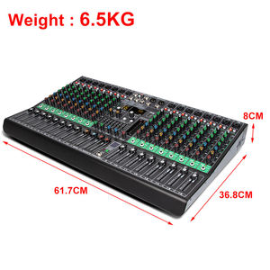 Mezclador de Audio Profesional OEM G160 de <span class=keywords><strong>16</strong></span> Canales con <span class=keywords><strong>16</strong></span> Tipos de Efectos Digitales DSP para Actuaciones en Grandes Escenarios - Product Image 6