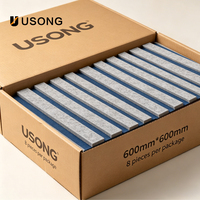Grille acoustique écologique USONG à haute réduction de bruit pour bureau, home cinéma, chambre et usage extérieur - Certifiée RoHS