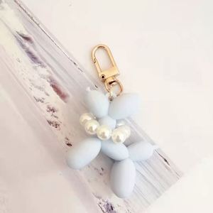 New Arrive Fashion Bag Accessories Women Cute <b>Mini</b> PVC <b>Balloon</b> Dog Keychain for Gift - Product Image 4