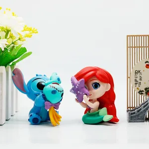 Nuova Statuetta Decorativa a Tema Gioco di Nascondino: Principessa Mickey Mouse e Paperino - Figurina Creativa da Collezione - Product Image 3