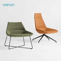 Fauteuil de salon moderne style minimaliste, idéal pour la maison, le bureau, la salle à manger, l'extérieur et la chambre, en métal – Meilleure vente