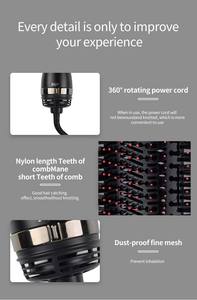 Lisseur de cheveux portable à double usage, prix bas, achat groupé, peigne chauffant lisseur et boucleur 2 en 1 - Product Image 4