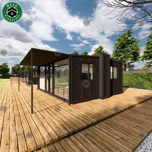 Villa préfabriquée en panneaux sandwich démontables, 2-3 chambres, maison mobile extensible en conteneur, construction rapide - Product Image 6