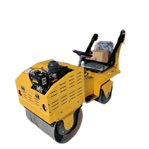 Rodillo vibratorio de doble tambor de gran oferta para compactador de alta eficiencia para construcción de carreteras de hormigón - Product Image 6