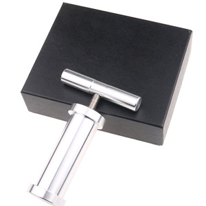 Design moderne en gros personnalisé <span class=keywords><strong>Shiru</strong></span> T-type broyeur d'herbes compresseur de fumée en métal outils de meulage de fumée accessoires de fumée - Product Image 3