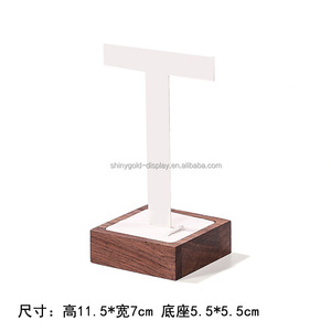 Bán Buôn Giả Da Đồ Trang Sức Đứng Treo Óc Chó Đồ Trang Sức Hiển Thị Bông Tai Đứng Chủ displayer Cửa Hàng Đồ Trang Sức - Product Image 6