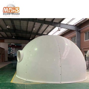 Casas Domo Prefabricadas Aisladas con Panel Sándwich R 37 de Última Generación, Casas Domo FRP Pequeñas para una Vida Autónoma en Glamping Remoto - Product Image 5