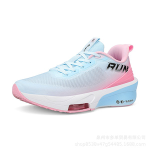 Chaussures de course légères unisexes avec empeigne en mesh, doublure en mesh et semelle intermédiaire en caoutchouc - Product Image 5