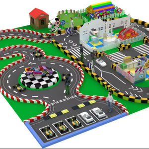 Caldo di vendita parco giochi per bambini Moetry parco giochi Mini città gioco di ruolo piccolo traffico città per bambini - Product Image 1