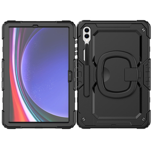 Étui de tablette robuste hybride à 3 couches à prix avantageux, rotatif à 360°, pour <span class=keywords><strong>Samsung</strong></span> <span class=keywords><strong>Galaxy</strong></span> Tab S10+/S9 Fe+/S9+, en silicone souple, pour enfants - Product Image 6