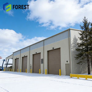 Entrepôt en acier à portée unique de haute résistance, de qualité Q355, avec poutres en H, pour l'ingénierie industrielle - Product Image 2