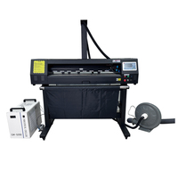 Solusi Pemotongan Kontur Printer UV Mesin Laser Efisiensi Tinggi 80w untuk Pemotongan Mesin Laser RF 80W CCD