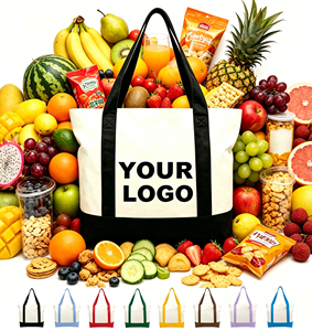 IDEA DE REGALO: Bolsa de Tela de Poliéster Vintage con Logotipo Personalizado, Económica, Ligera y Reutilizable para Compras - Product Image 1