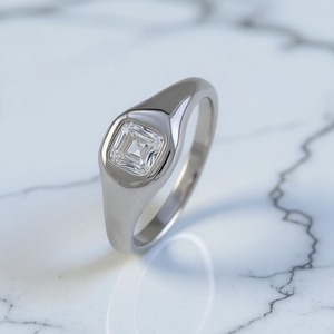 แหวนเพชรทรง Asscher คัตต์ 2.5 กะรัต เพชรเลี้ยงในห้องปฏิบัติการ ยอดขายดีที่สุด เหมาะสำหรับเป็นเครื่องประดับหมั้นสำหรับผู้หญิง ใช้ในงานแต่งงานและวันครบรอบ มีจำหน่ายแล้ว - Product Image 1