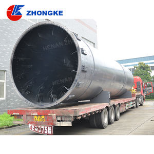 Pemasok perlengkapan pengering putar mesin pengering Drum putar industri untuk gula, sistem pengering pembakaran pelet - Product Image 4