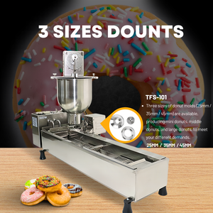 Máquina para Hacer Donas TENSHINE de Alta Calidad, Freidora Automática de Donas de 3kw, Freidora de Donas Automática de Acero Inoxidable 304 - Product Image 2