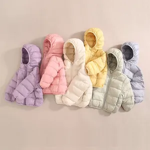 Детский легкий пуховик, осенне-зимняя одежда для мужчин, девочек и детей, детская верхняя одежда, детское зимнее пальто