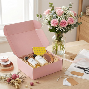 Cajas de Cartón para Envíos con MOQ Bajo en Existencia, Cajas de Cartón Corrugado para Envíos, Cajas de Papel para Pequeñas Empresas, para Envolver Regalos - Product Image 3