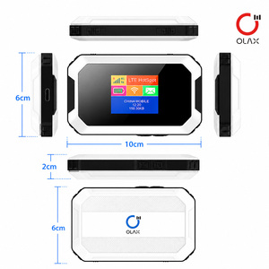 Router Wifi Portátil OLAX MT80 Inalámbrico 2.4G Wifi6 4G LTE, B2/3/4/7/12/13/28ab/41, Batería de 3000mAh, Conectividad Mejorada - Product Image 5