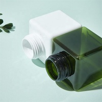 Bouteilles en plastique PETG carrées vides pour savon liquide moussant avec pompe à mousse pour lavage des mains, emballage en gros