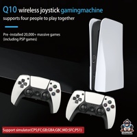 Console de jeux rétro avec deux manettes sans fil, prend en charge la résolution 8K, comprend des jeux FC/GBC/MD/NEOGEO, mémoire US 128 Go, plus de 15000 jeux