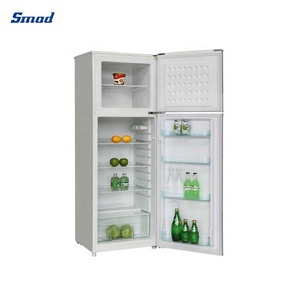 Refrigerador de Doble Puerta Plateado a Precio Económico para Uso Doméstico - Product Image 3