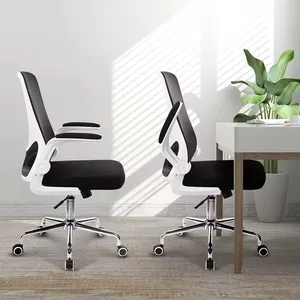 Kabel Wholesale Luxury Swivel Desk Chair Folding Mesh Office Chair With Wheels