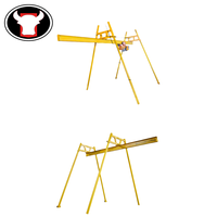 Équipement de levage de matériaux de construction Ferme et grue durable petite mini grue mobile
