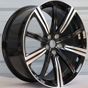Glänzend Schwarz mit Maschinierter Oberfläche Geschmiedete Felgen 5x114,3 Geschmiedete Autofelgen 17 18 20 22 Zoll für <span class=keywords><strong>Opel</strong></span> Corsa D Reifen Personenwagen-Rad - Product Image 3