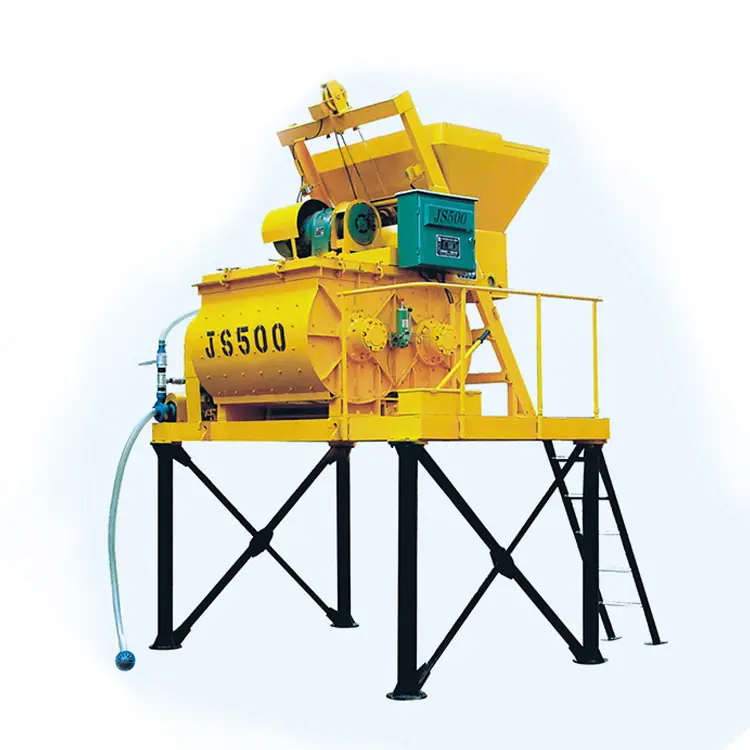 New Uhpc High Speed 750 Liter Concrete Horizontal Mixer Machine Forced Mixing Equipment Production Line